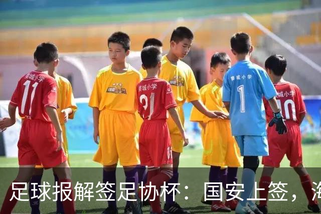 足球报解签足协杯：国安上签，海港、泰山赛程困难
